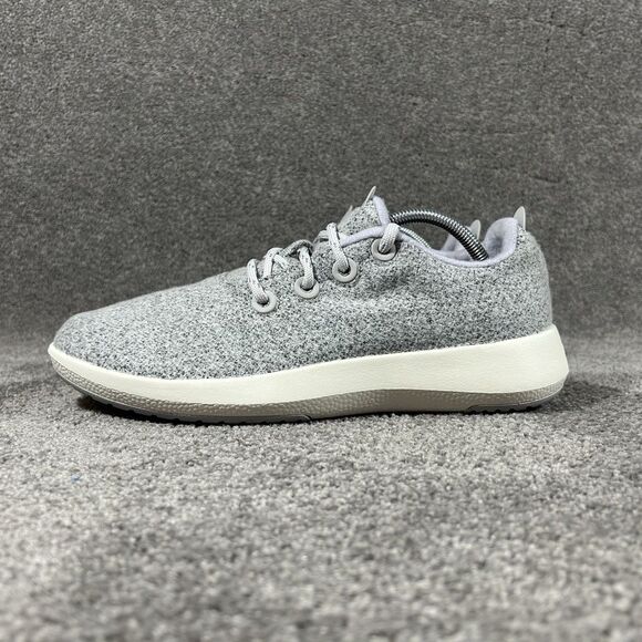 Allbirds WRM Wool Runners Mizzel Men’s Size 11 Gray Casual Athletic Shoes Used - Picture 5 of 11